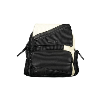 Elegant Black Multifunctional Backpack