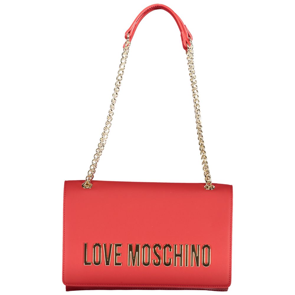 Red Polyethylene Handbag