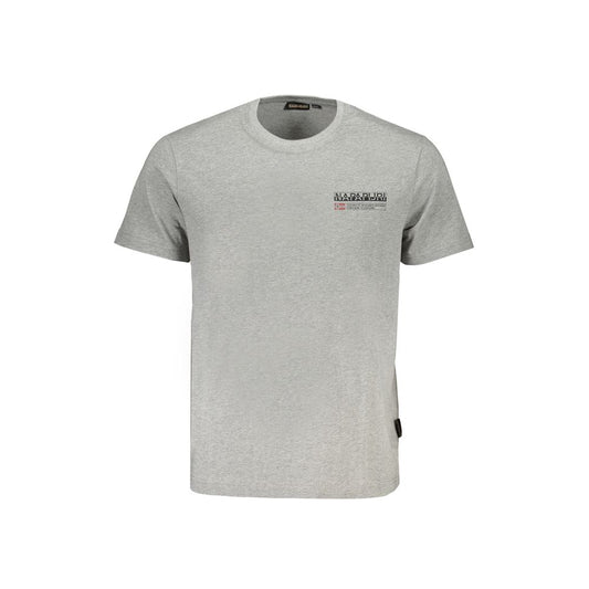 Gray Cotton T-Shirt