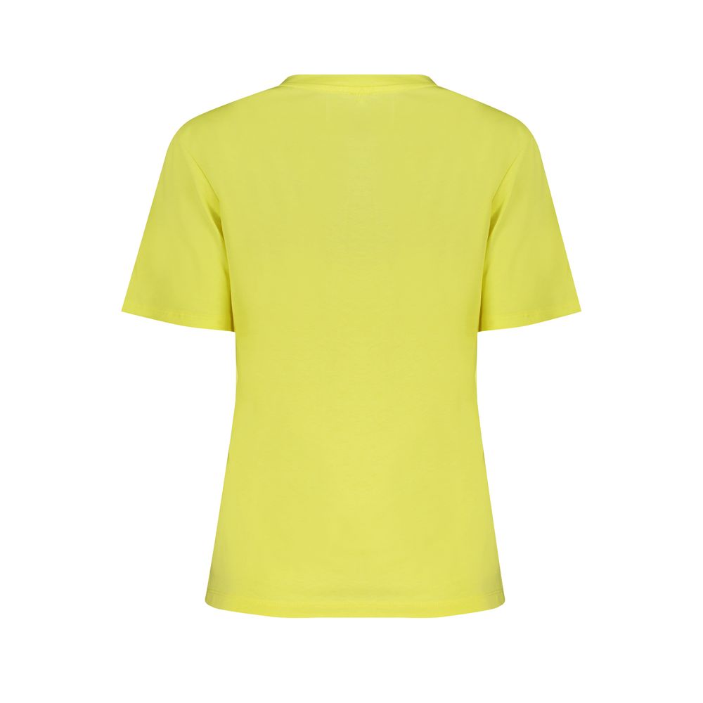 Yellow Cotton Tops & T-Shirt