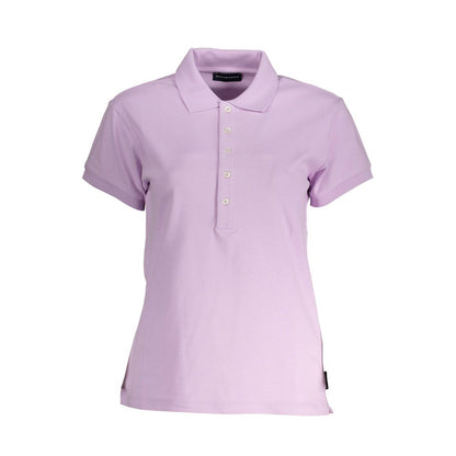 Chic Pink Polo with Iconic Emblem