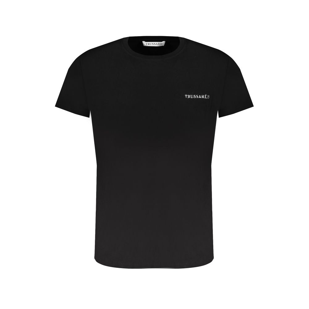 Black Cotton T-Shirt