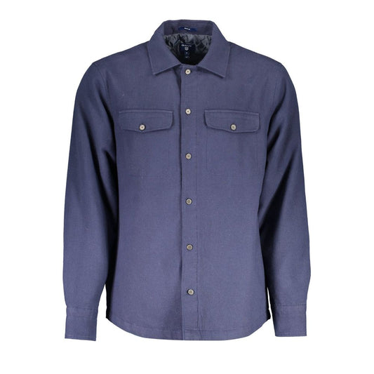 Elegant Cotton Long-Sleeve Men's Shirt