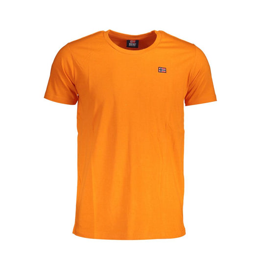 Orange Cotton T-Shirt