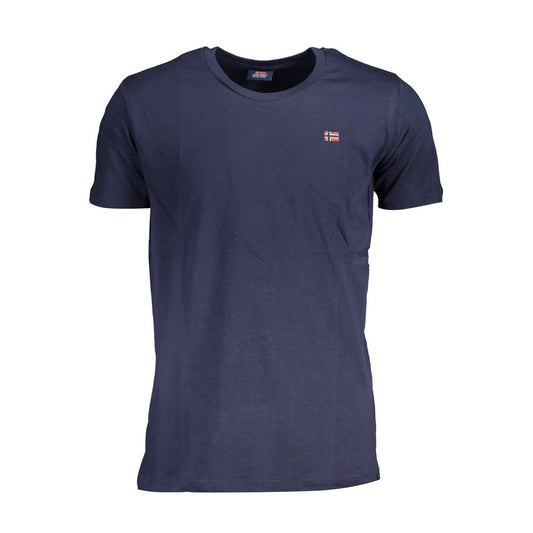 Blue Cotton T-Shirt