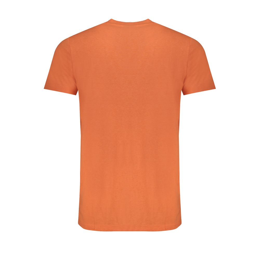 Orange Cotton T-Shirt