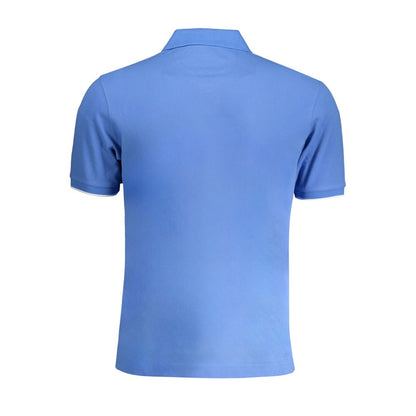 Light Blue Cotton Polo Shirt