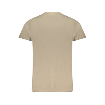 Beige Cotton T-Shirt