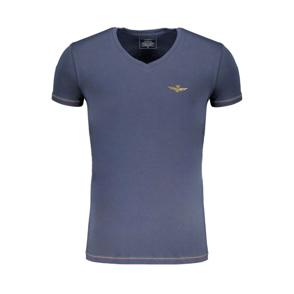 Blue Cotton T-Shirt