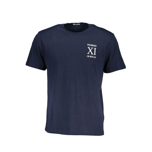 Blue Cotton T-Shirt