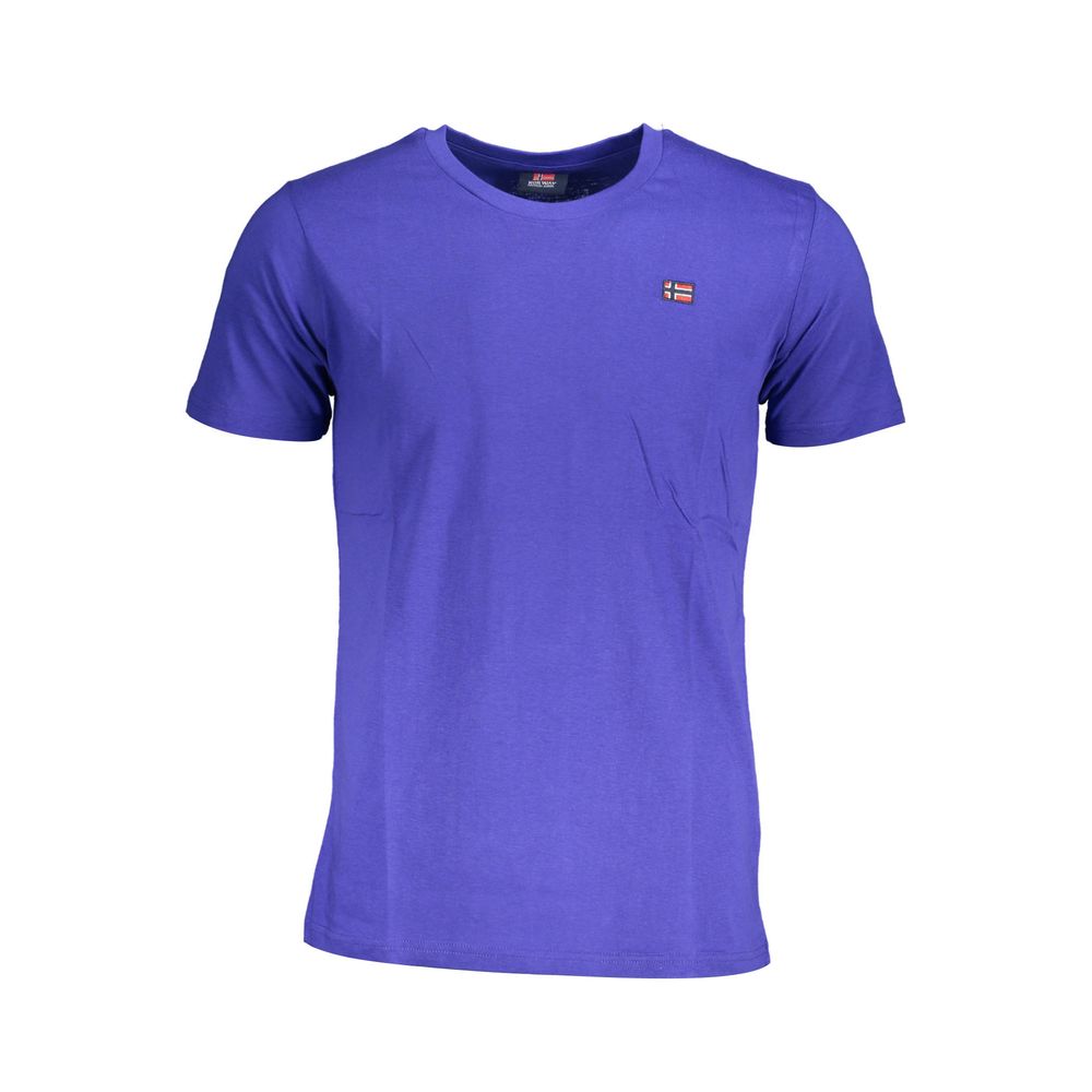 Blue Cotton T-Shirt