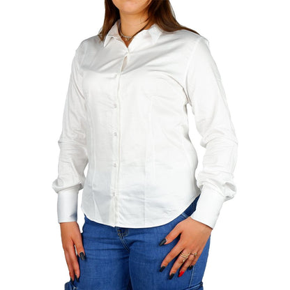 Elegant Satin Cotton Milano Shirt