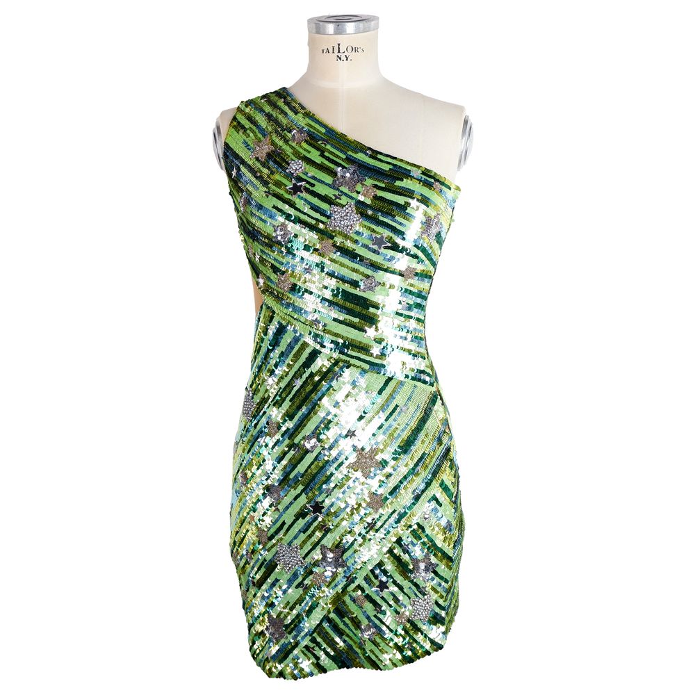 Green Polyamide Women Dress