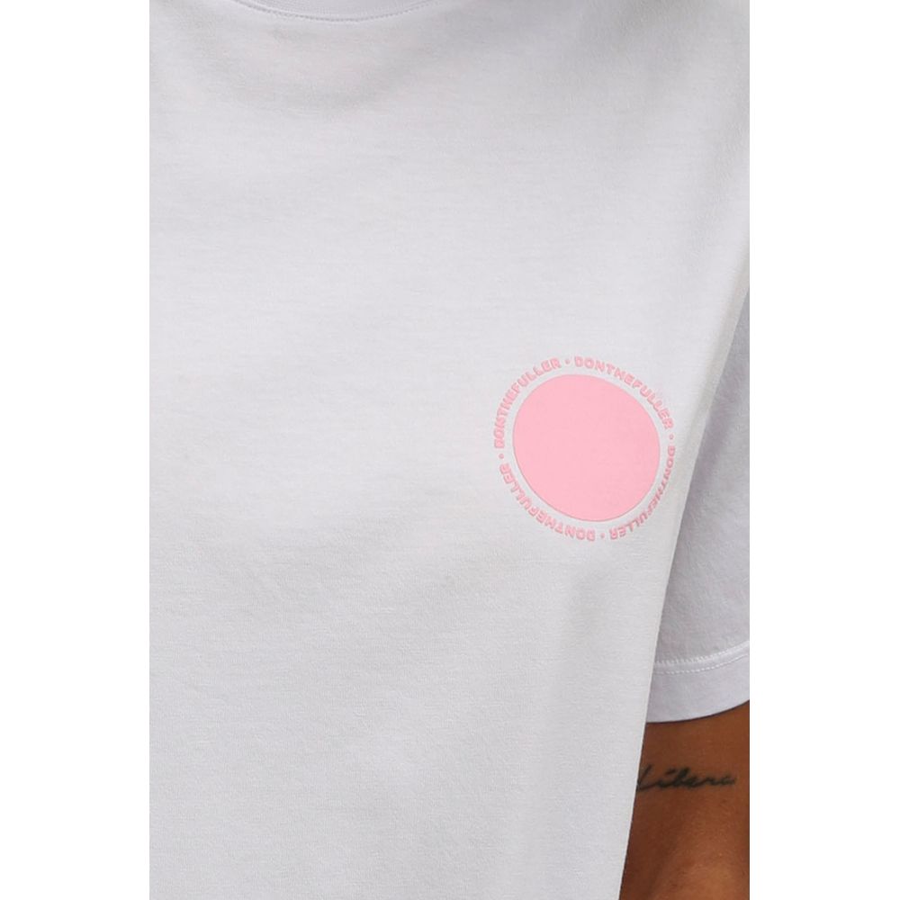 Elegant White Logo Tee