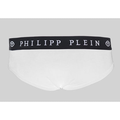 White Cotton Men Boxer Short