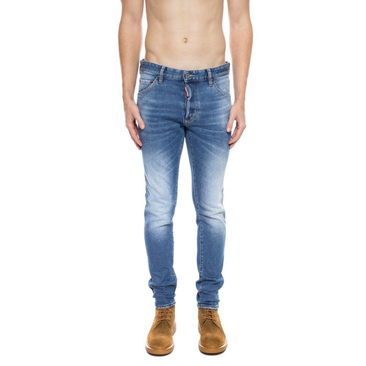 Chic Distressed Cool Guy Fit Jeans