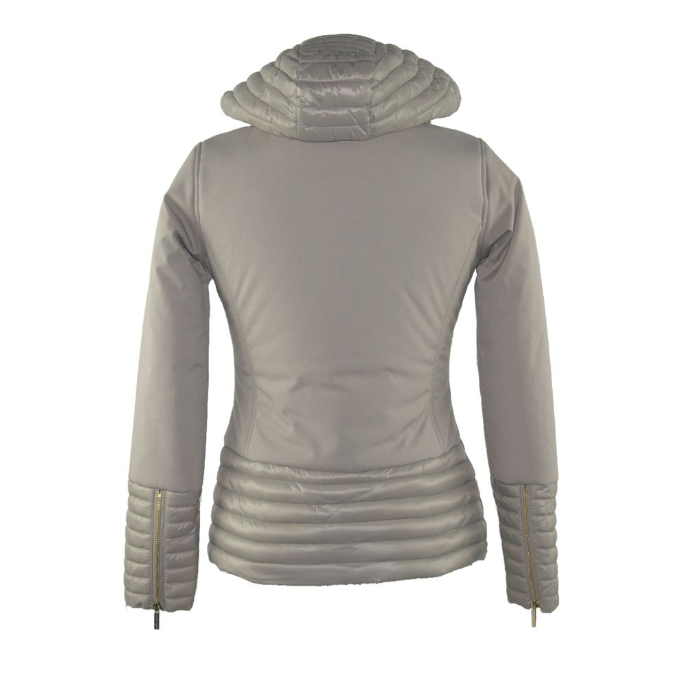 Champagne Polyester Women Jacket