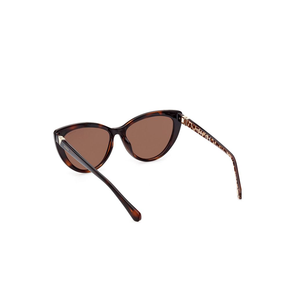 Brown Injected Plastic Women Sunglass