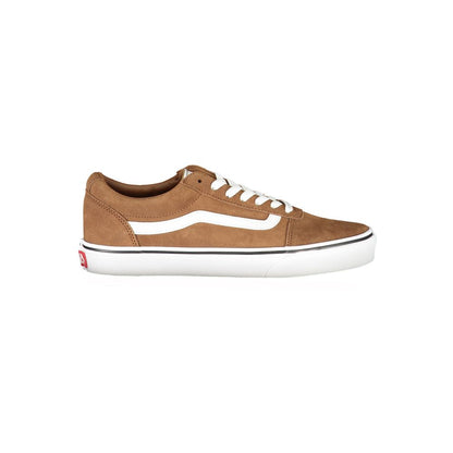 Brown Polyester Sneaker