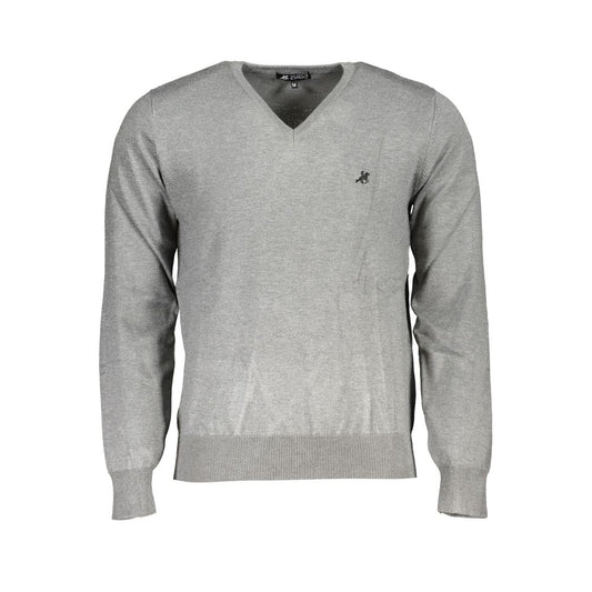 Gray Nylon Sweater