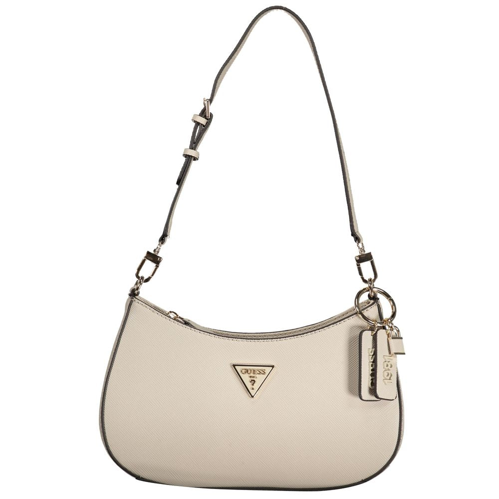 Gray Polyethylene Handbag