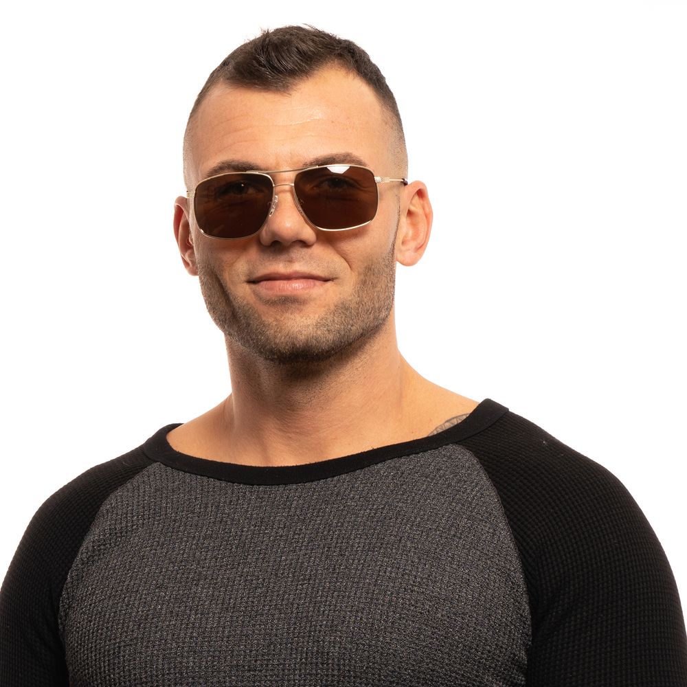 Gold Men Sunglasses