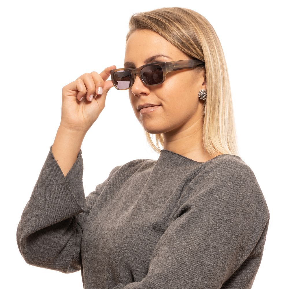 Brown Unisex Sunglasses