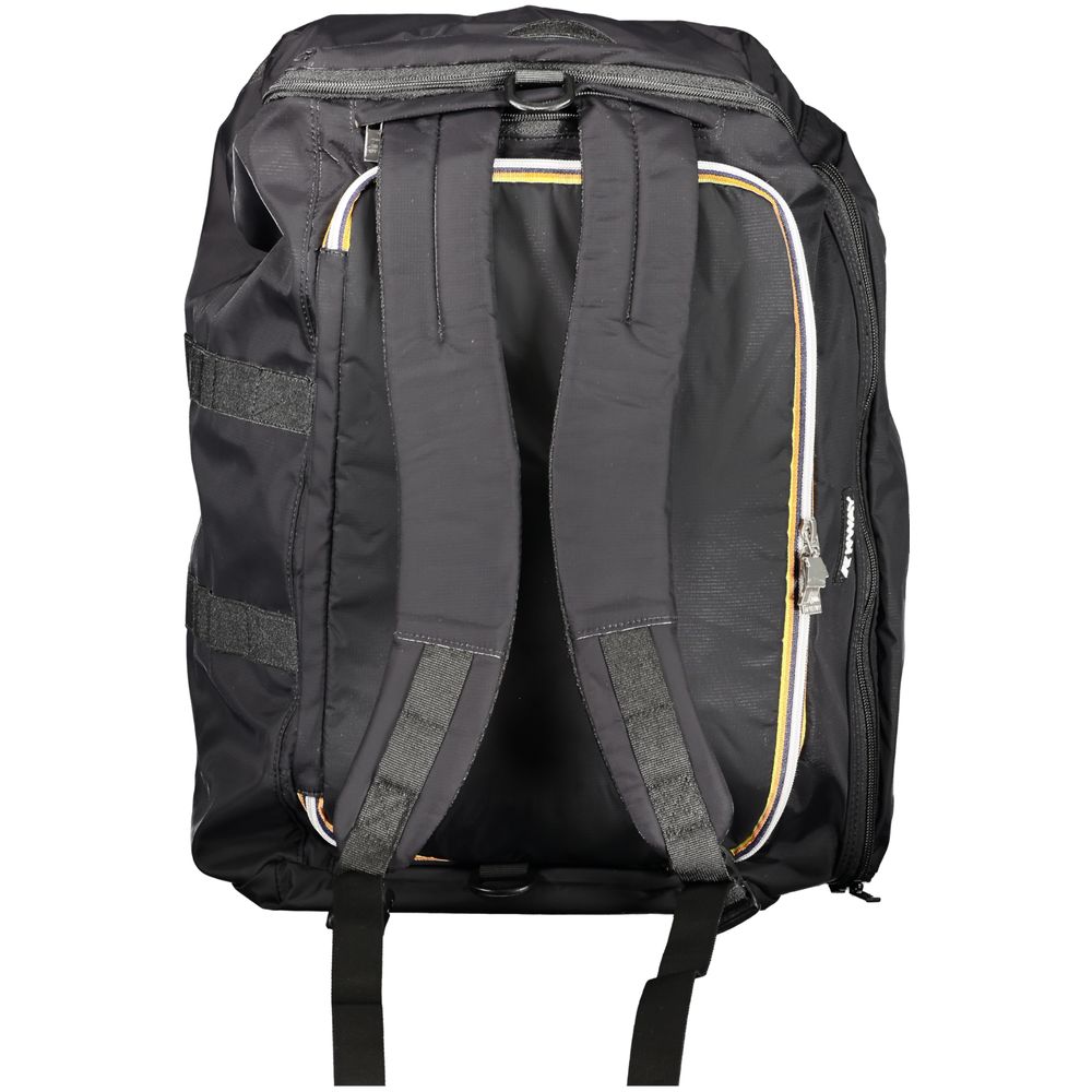 Black Polyester Backpack