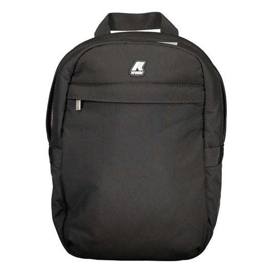 Black Polyester Backpack