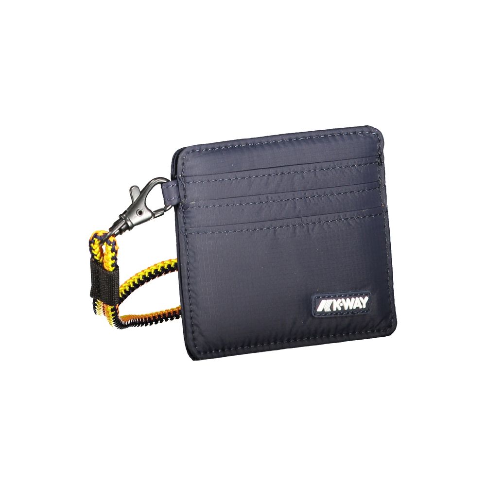 Blue Polyamide Wallet