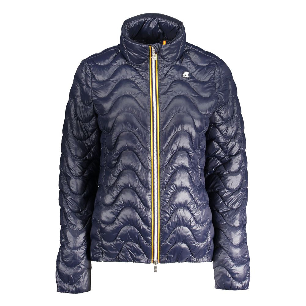 Blue Polyamide Jackets & Coat