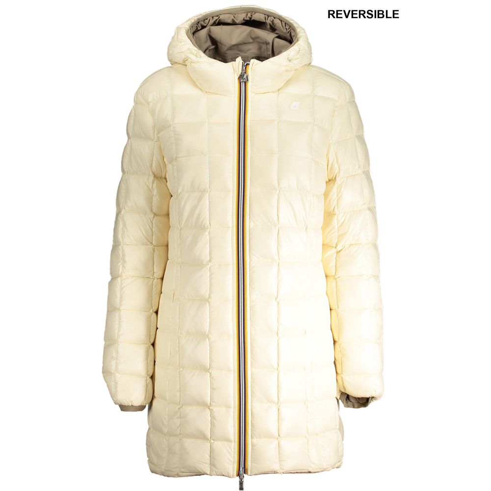 Beige Polyester Jackets & Coat