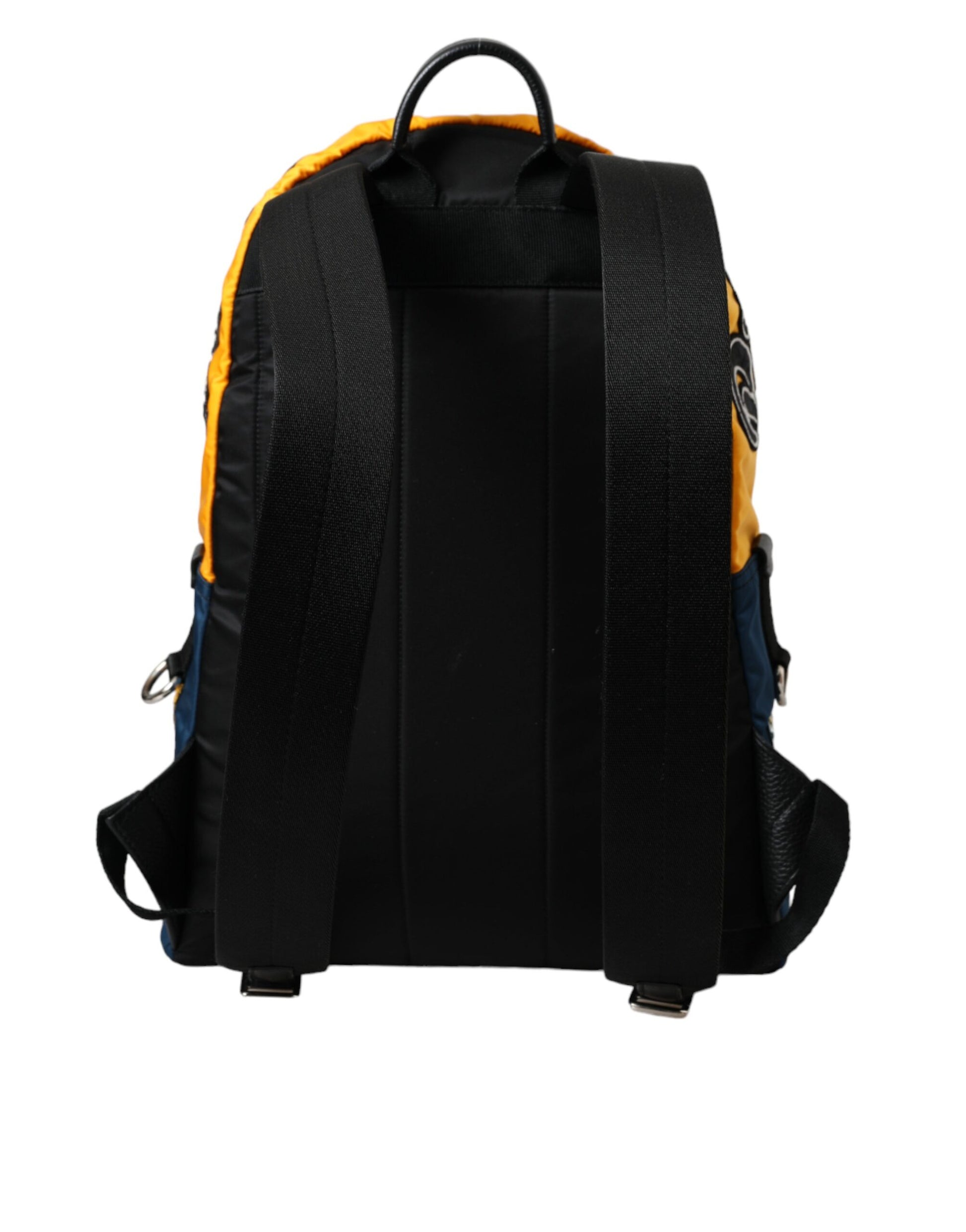 Blue Yellow Nylon Prince Of Heart Backpack Bag