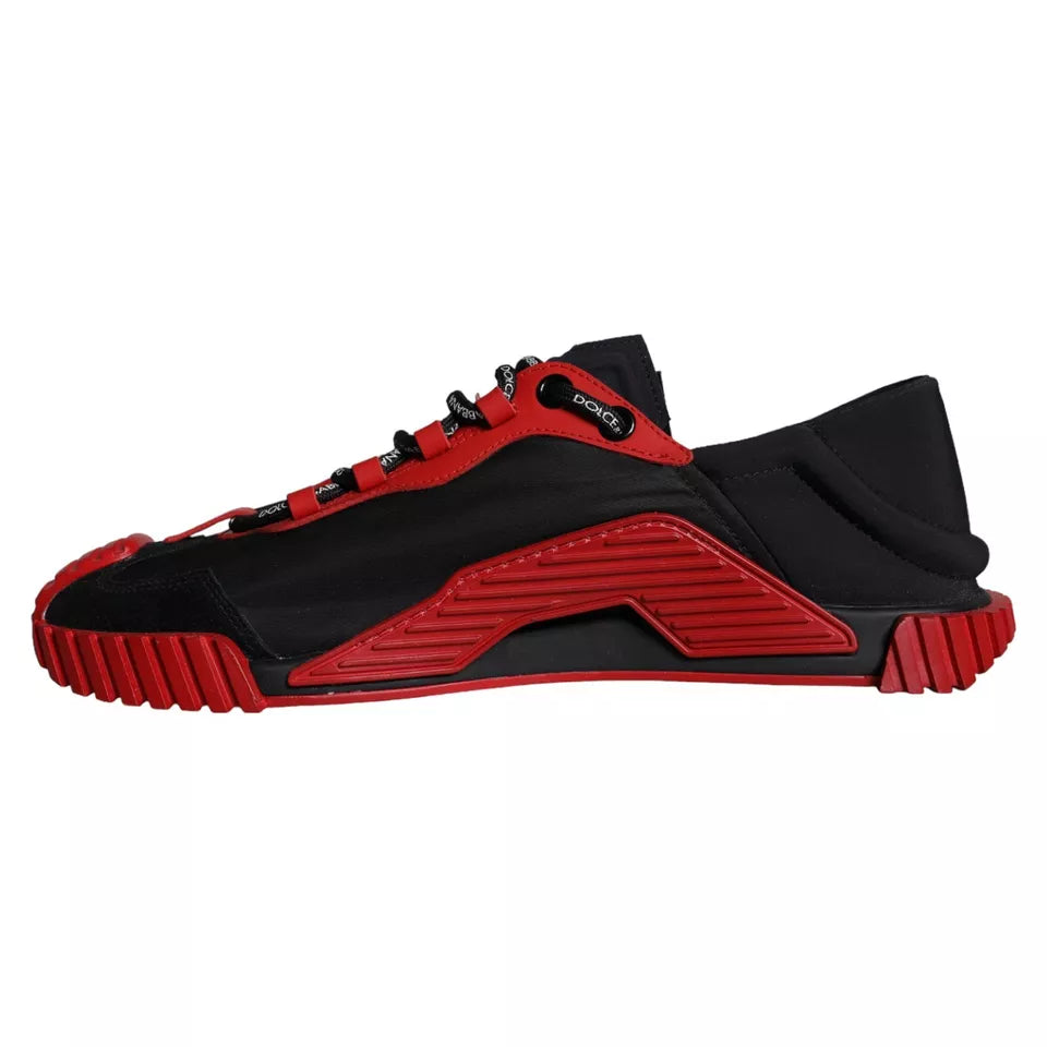 Black Red NS1 Low Top Sneakers Men Shoes