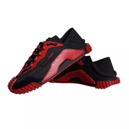 Black Red NS1 Low Top Sneakers Men Shoes