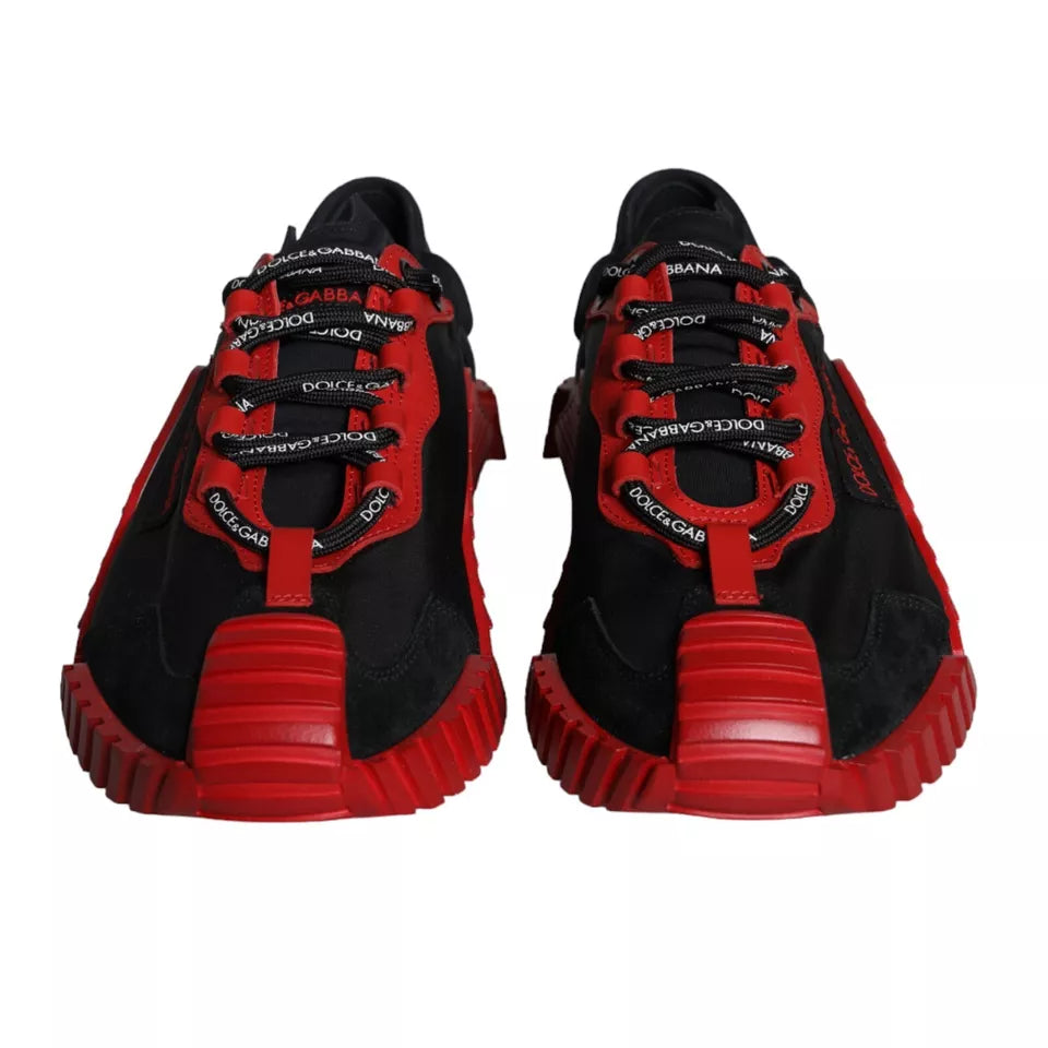 Black Red NS1 Low Top Sneakers Men Shoes