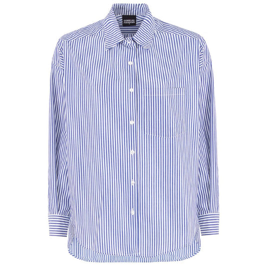 Blue Cotton Shirt