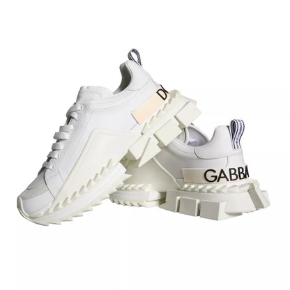 White Super King Low Top Sneakers Shoes