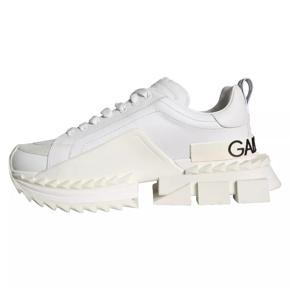 White Super King Low Top Sneakers Shoes