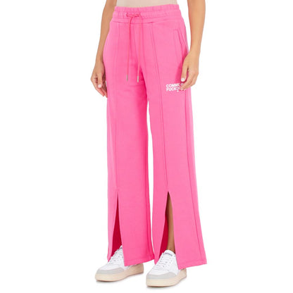 Pink Cotton Jeans & Pant