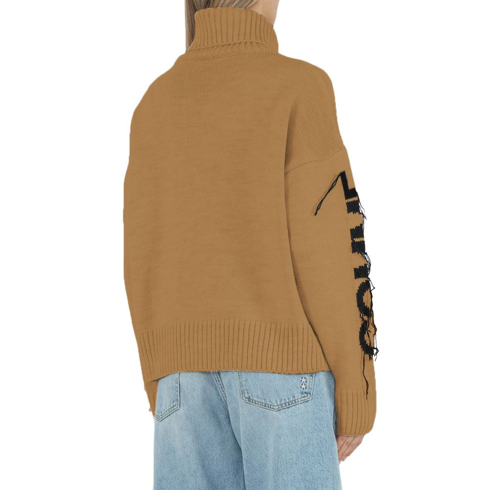 Brown Acrylic Sweater