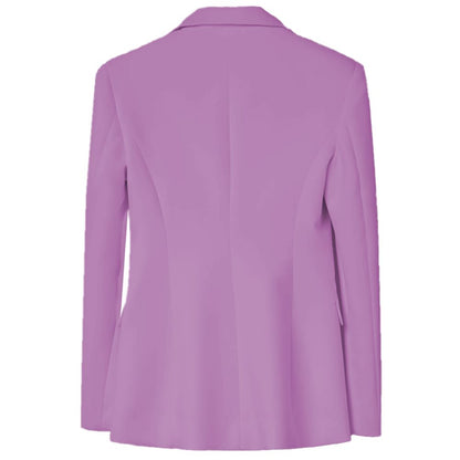 Purple Polyester Suits & Blazer