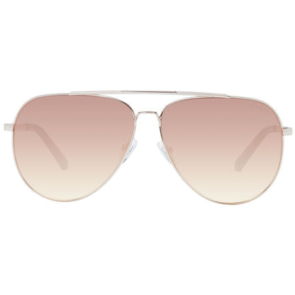 Rose Gold Men Sunglasses