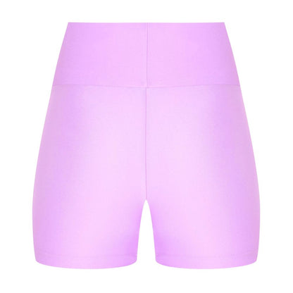 Purple Polyester Short