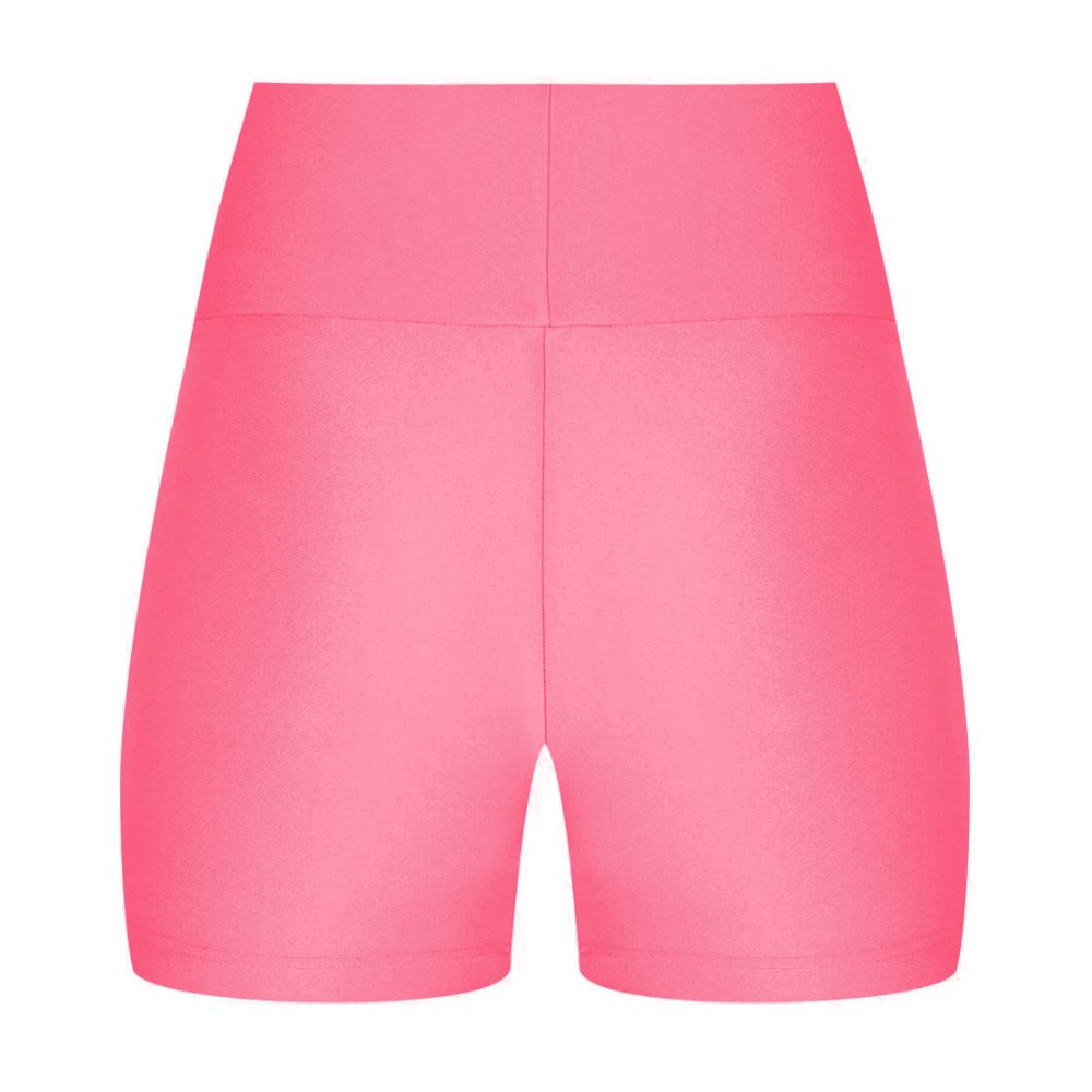 Pink Polyester Short