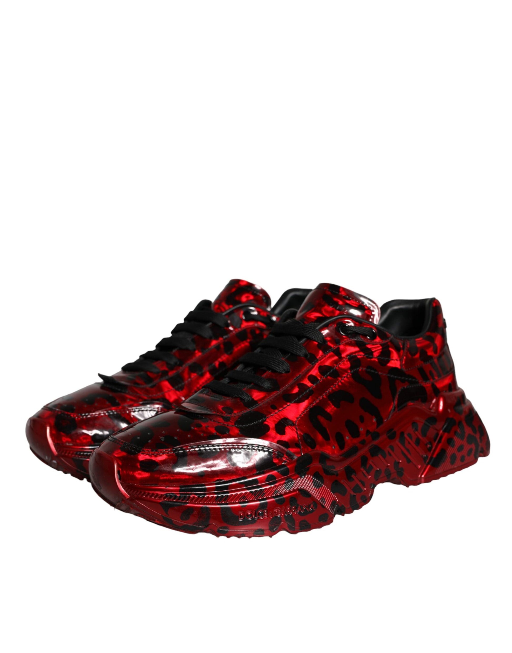 Red Leopard Daymaster Low Top Sneakers Shoes