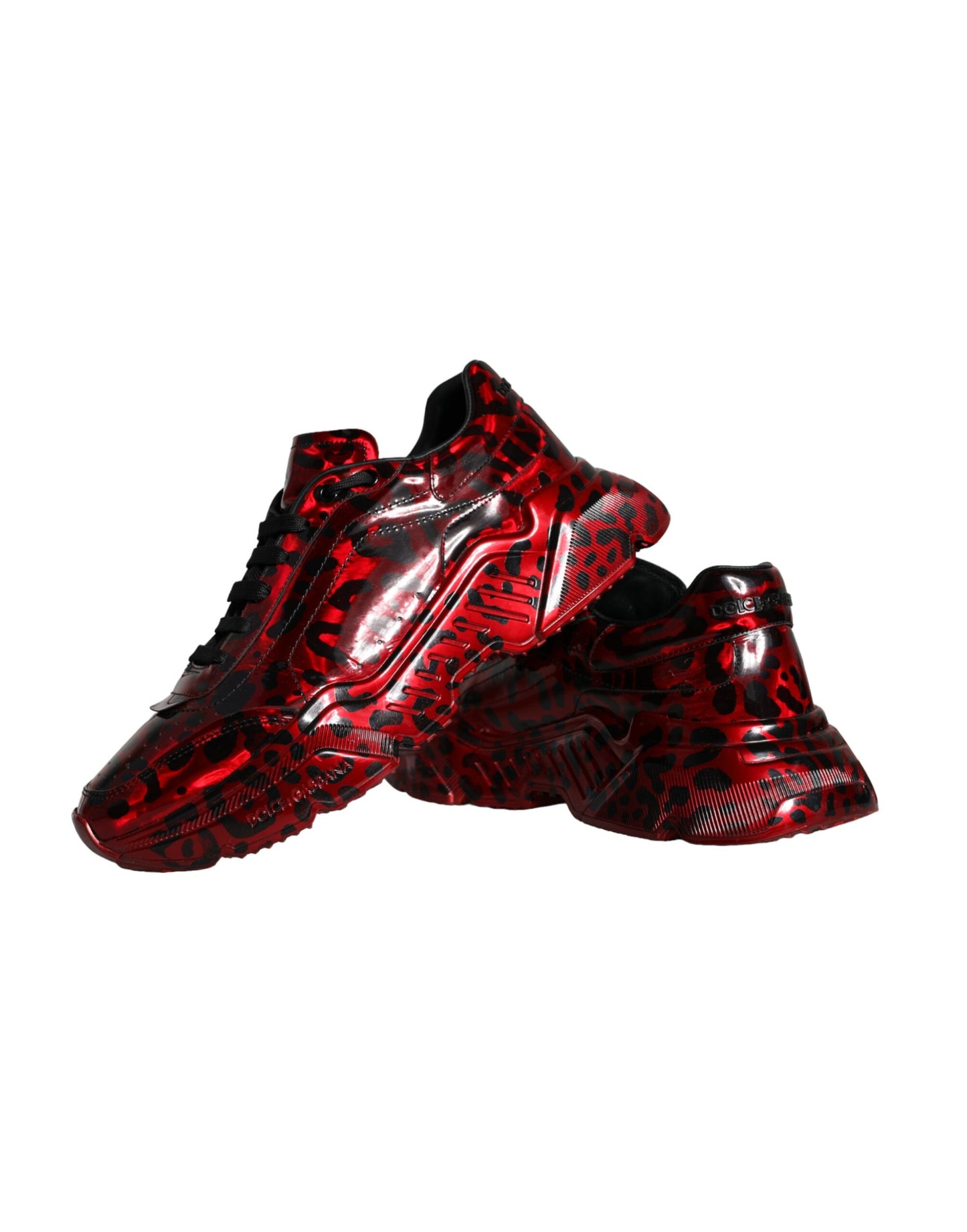 Red Leopard Daymaster Low Top Sneakers Shoes