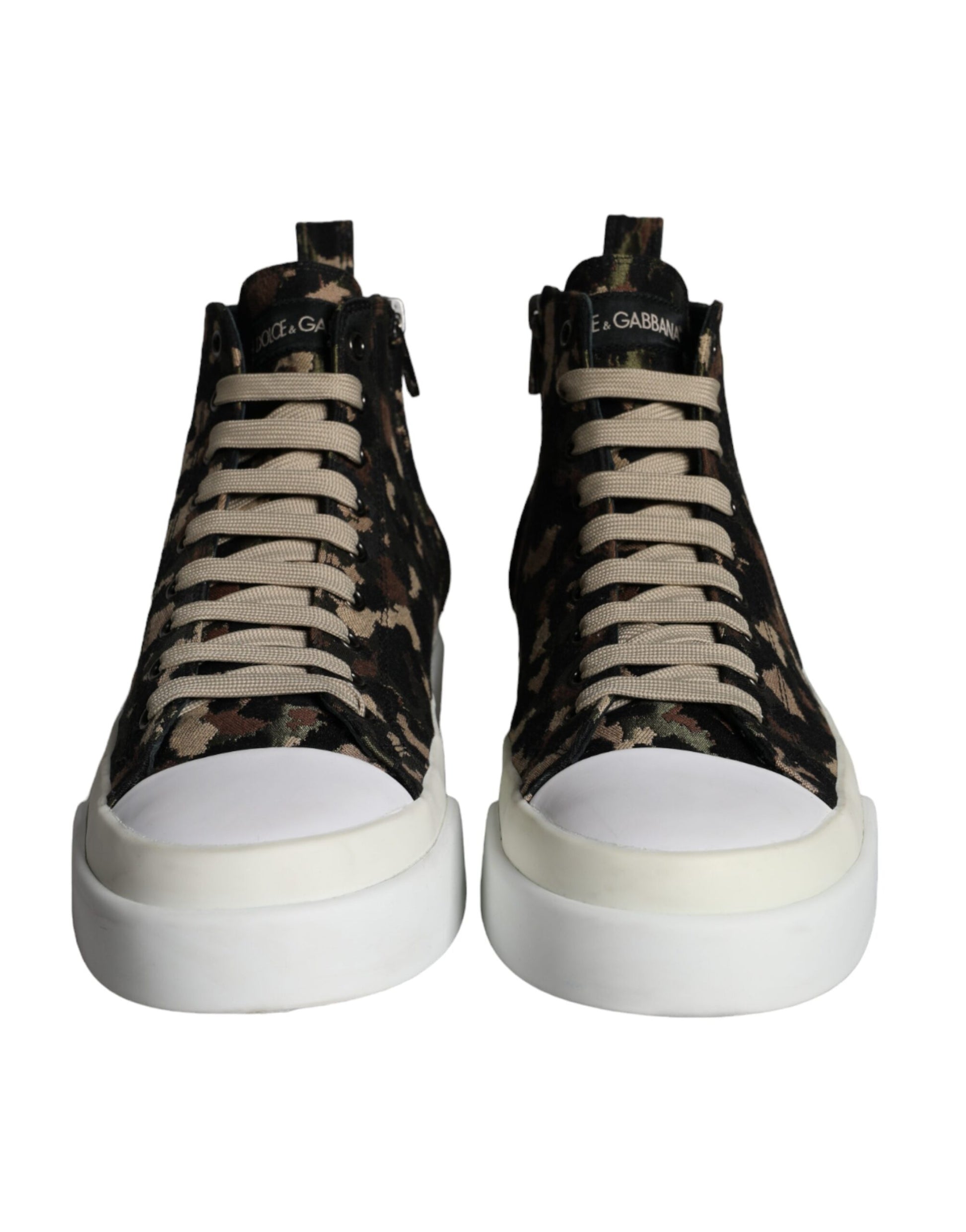 Multicolor Camouflage High Top Sneaker Shoes