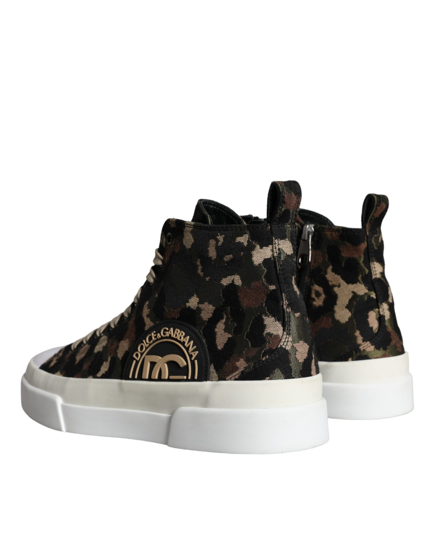 Multicolor Camouflage High Top Sneaker Shoes