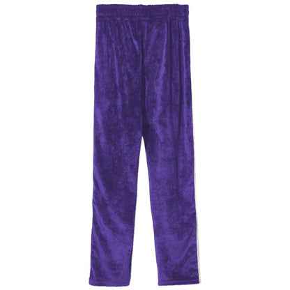 Purple Polyester Jeans & Pant